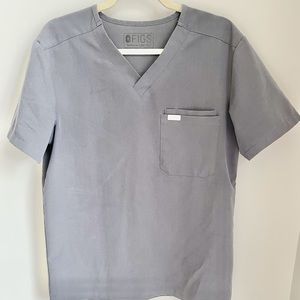 Men’s Grey Figs Scrub Set